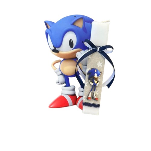 Πασχαλινή λαμπάδα "Sonic"