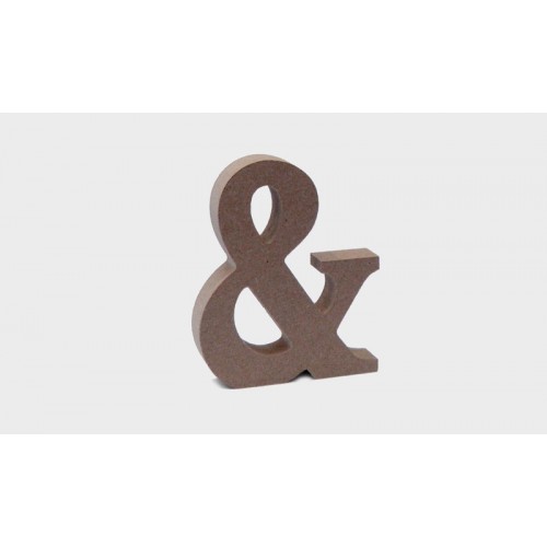 ΞΥΛΙΝΟ Mr & Mrs, ΣΥΜΒΟΛΟ & 9cm x 11cm MDF 0519384 (1 τεμάχιο)