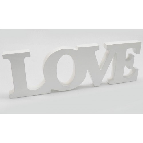 ΞΥΛΙΝΟ LOVE 31cm x 11cm 0519284 (1 τεμάχιο)