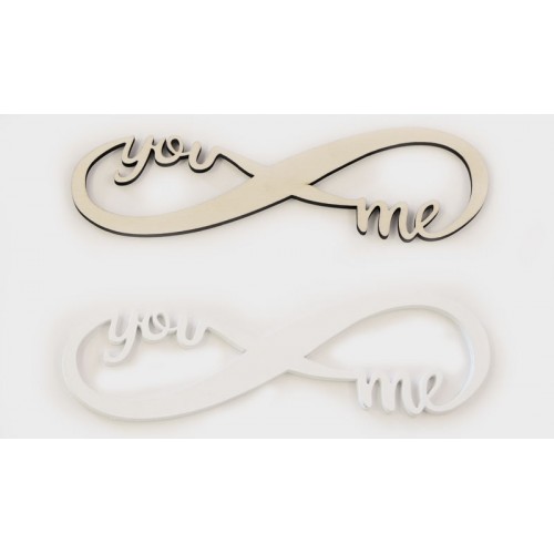 ΞΥΛΙΝΟ ΑΠΕΙΡΟ ΜΕΓΑΛΟ YOU&ME 18cm x 6cm 0519547 (1 τεμάχιο)