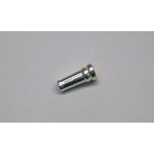 ΜΕΤΑΛΛΙΚΗ ΧΑΝΤΡΑ ΑΣΗΜΙ 15mm x 7mm 0517145 (100 τεμάχια)