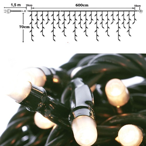 300 LED ΣΤΑΛΑΚΤΙΤΗΣ ΠΡΑΣΙΝΟ ΖΕΣΤΟ 8ΠΡΟΓΡΑΜ 6Μ Χ 70ΕΚ ΕΣΩΤ AND ΕΞΩΤ ΧΩΡΟΥ