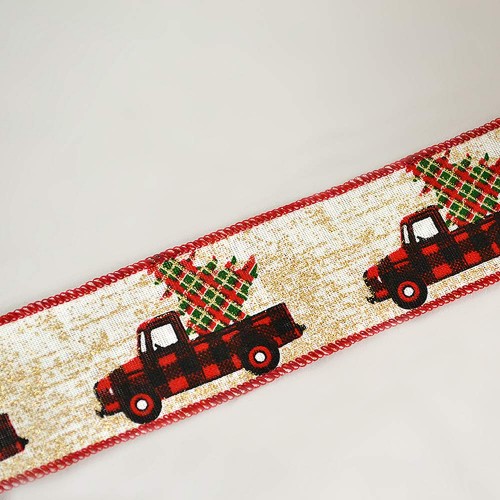 Κορδέλα plaid truck 5.5cm (9m)