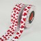 ΚΟΡΔΕΛΑ HOLLAND VELVET WITH BACKING RED HEARTS (9m)