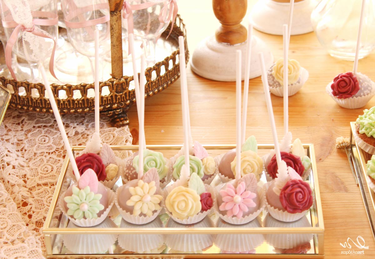 cake pops διακόσμηση κορίτσι