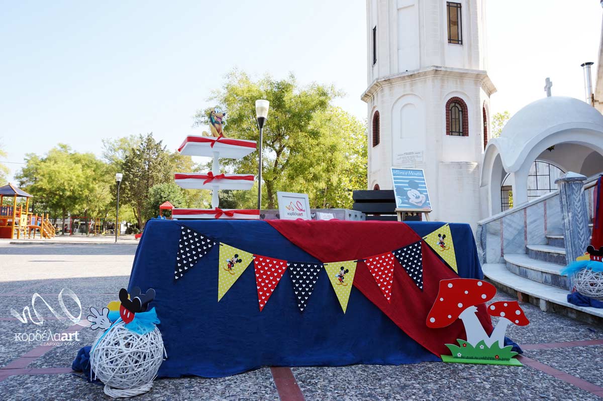 Διακόσμηση τραπεζιού μικυ