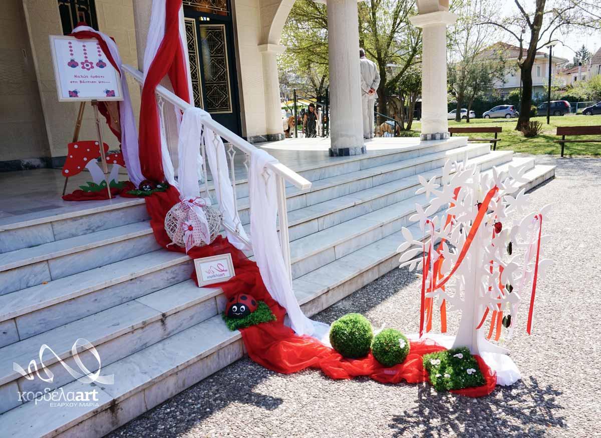 στολισμός εκκλησίας πασχαλίτσα